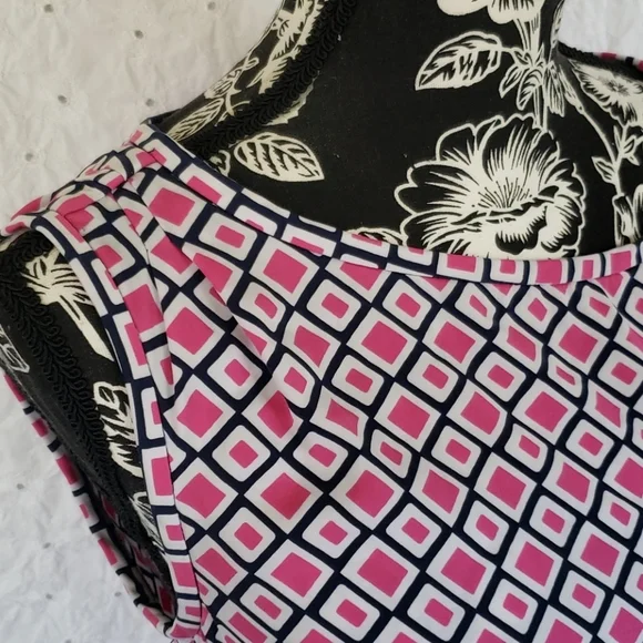 DVF faux wrap sleeveless dress size 0 - Picture 4 of 9